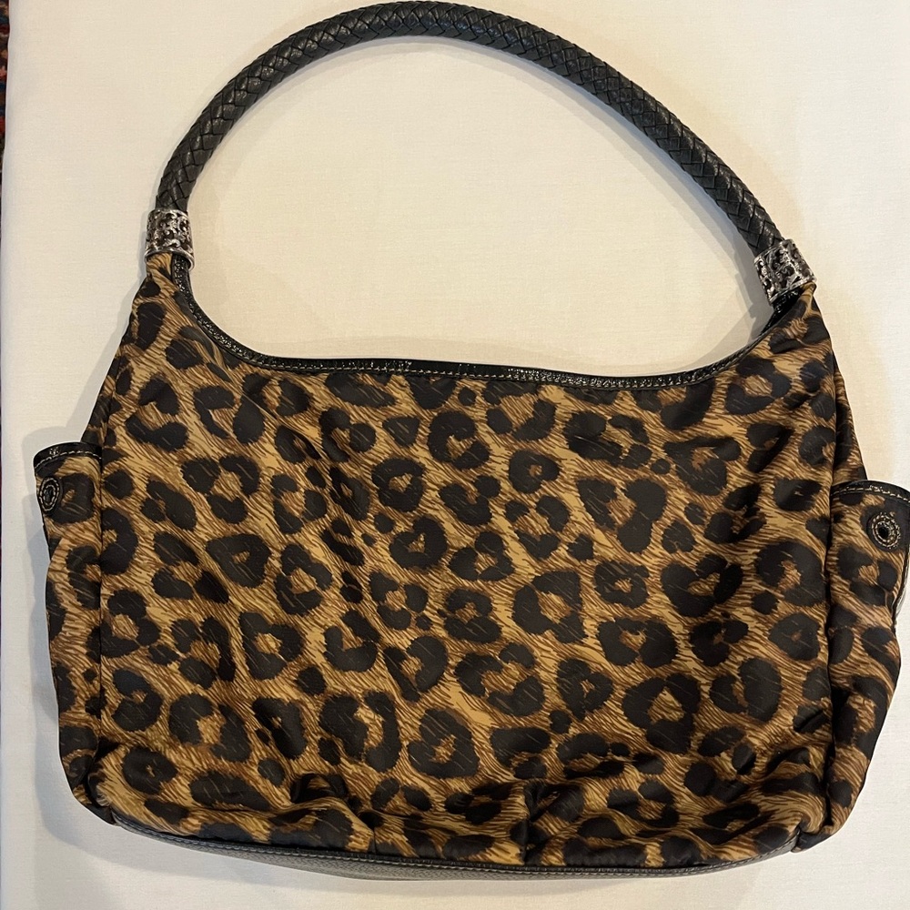 Brighton Leopard Print Women's Hobo Bag